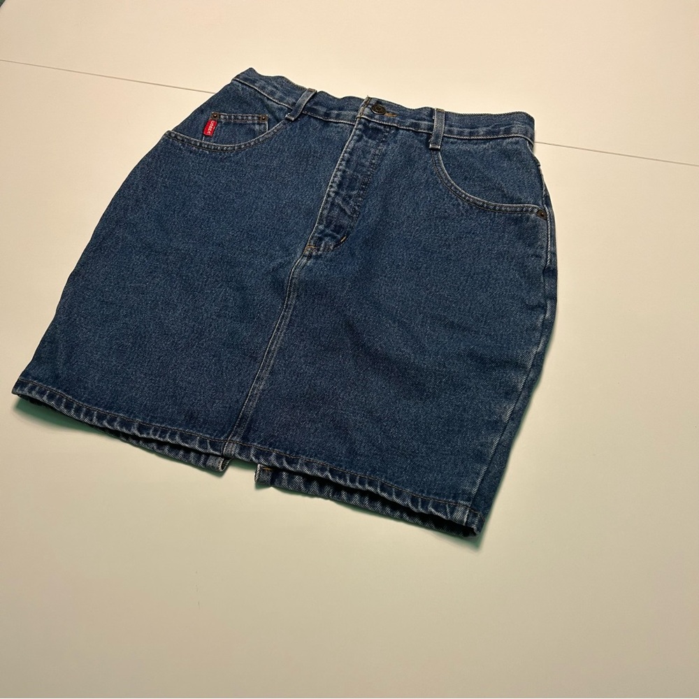 Vintage Denim Blue Skirt